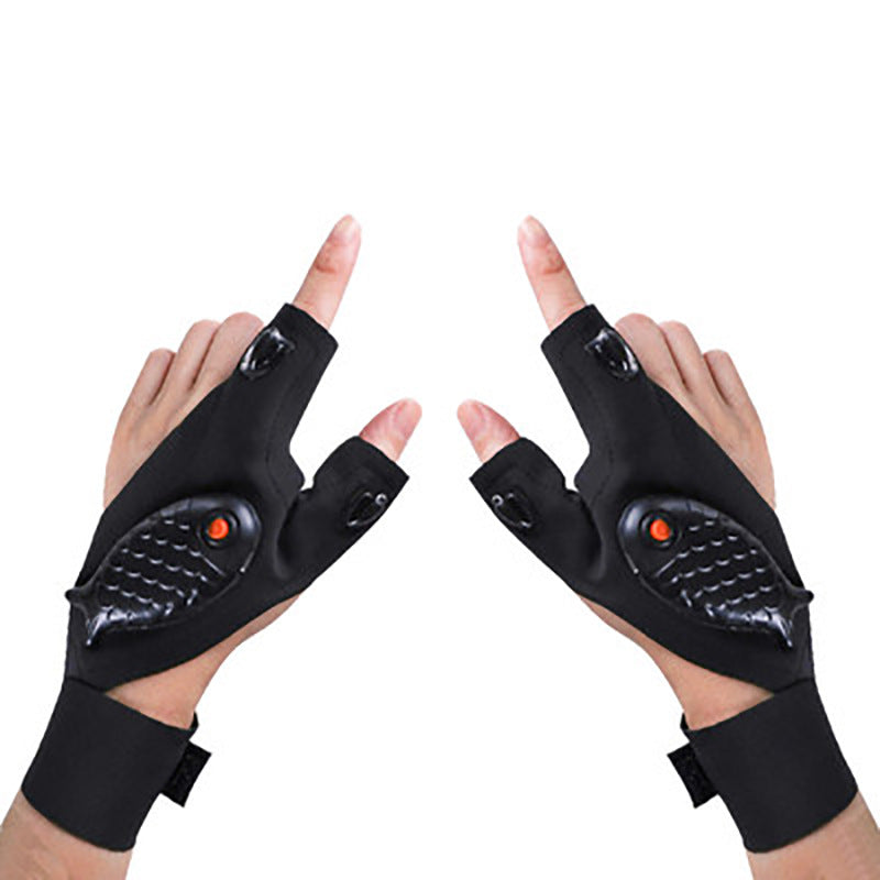 NightGuide LED Fishing Gloves
