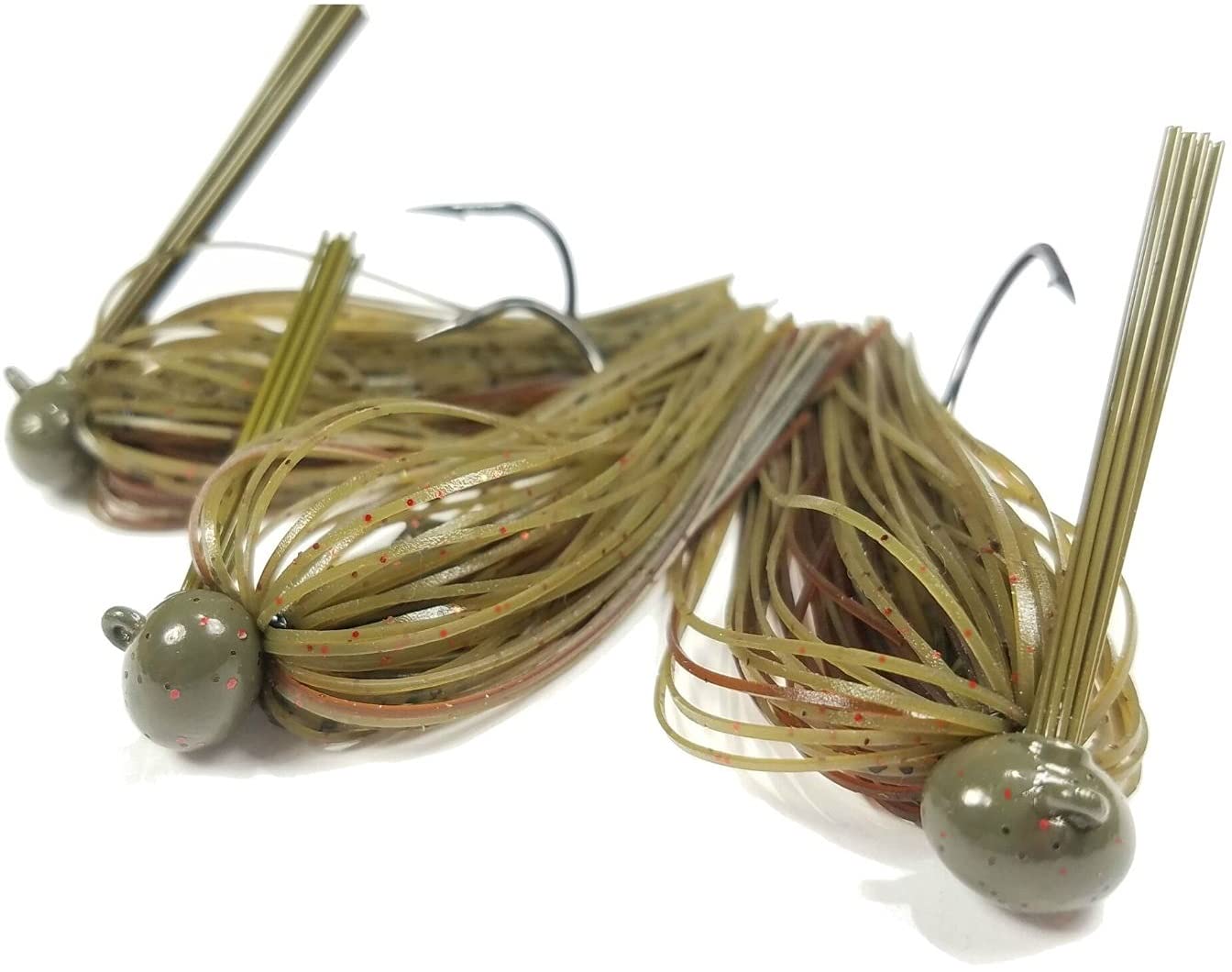 Rock Crawler Tungsten Football Jigs for Bass Fishing - Premium Tournament-Grade Jig Head Fishing Lure Set - Perfect Fishing Kit Gift for Serious Anglers 1/2 3/4 1 oz