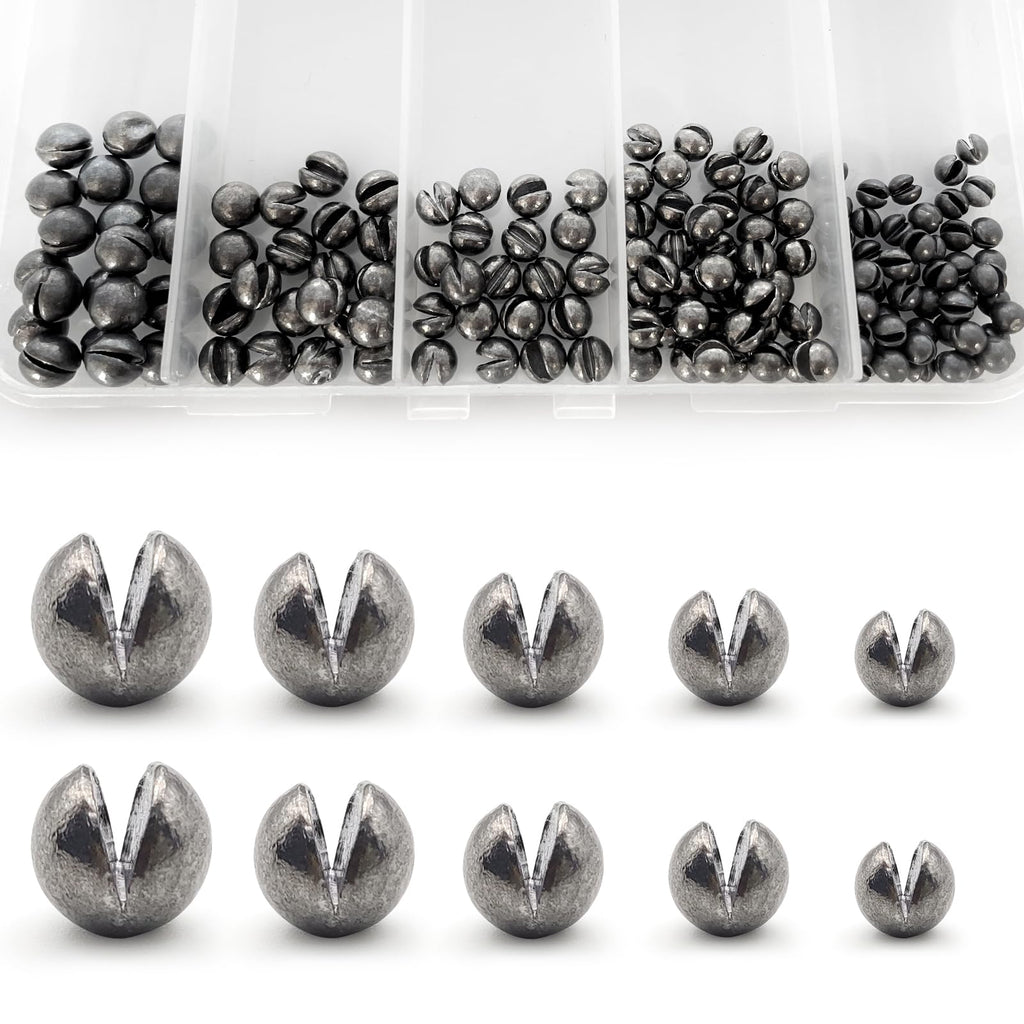 Pfeibk 150PCS Versatile Fishing Sinkers Kit