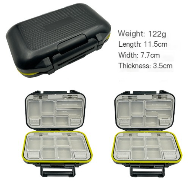 Compact Angler's Lure Case