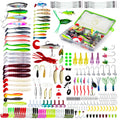 Oystern Ultimate 232-Piece Fishing Kit - Comprehensive Tackle Box with Versatile Lures